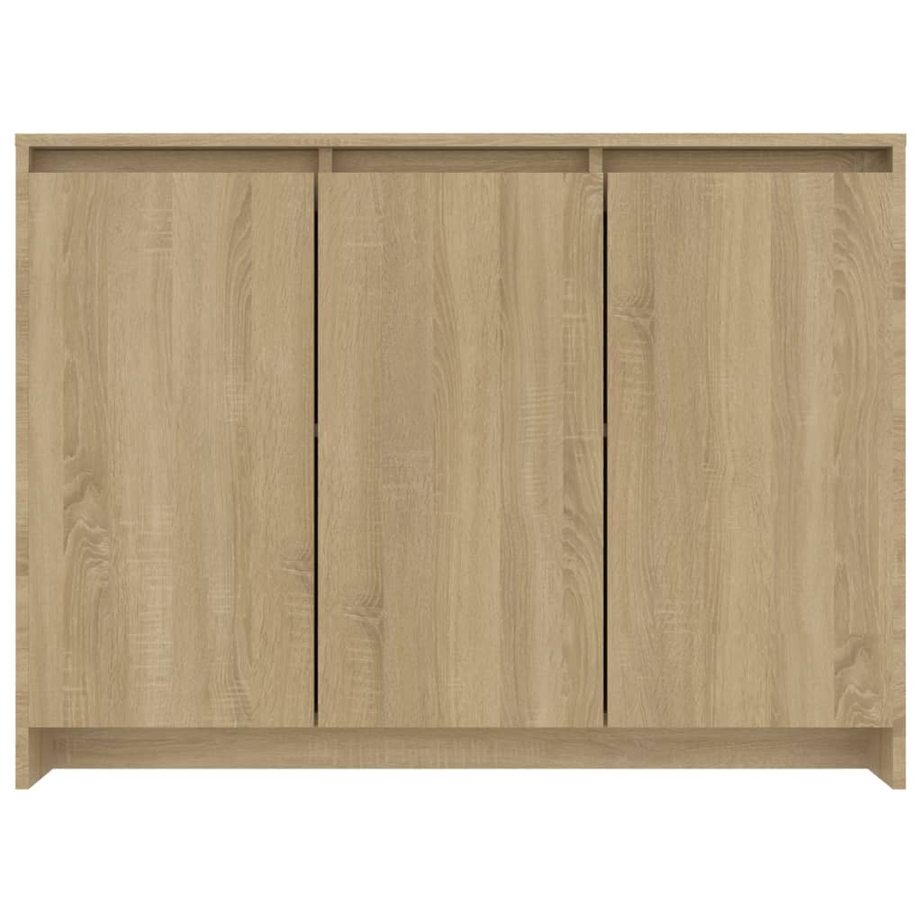 Dressoir 102x33x75 cm bewerkt hout