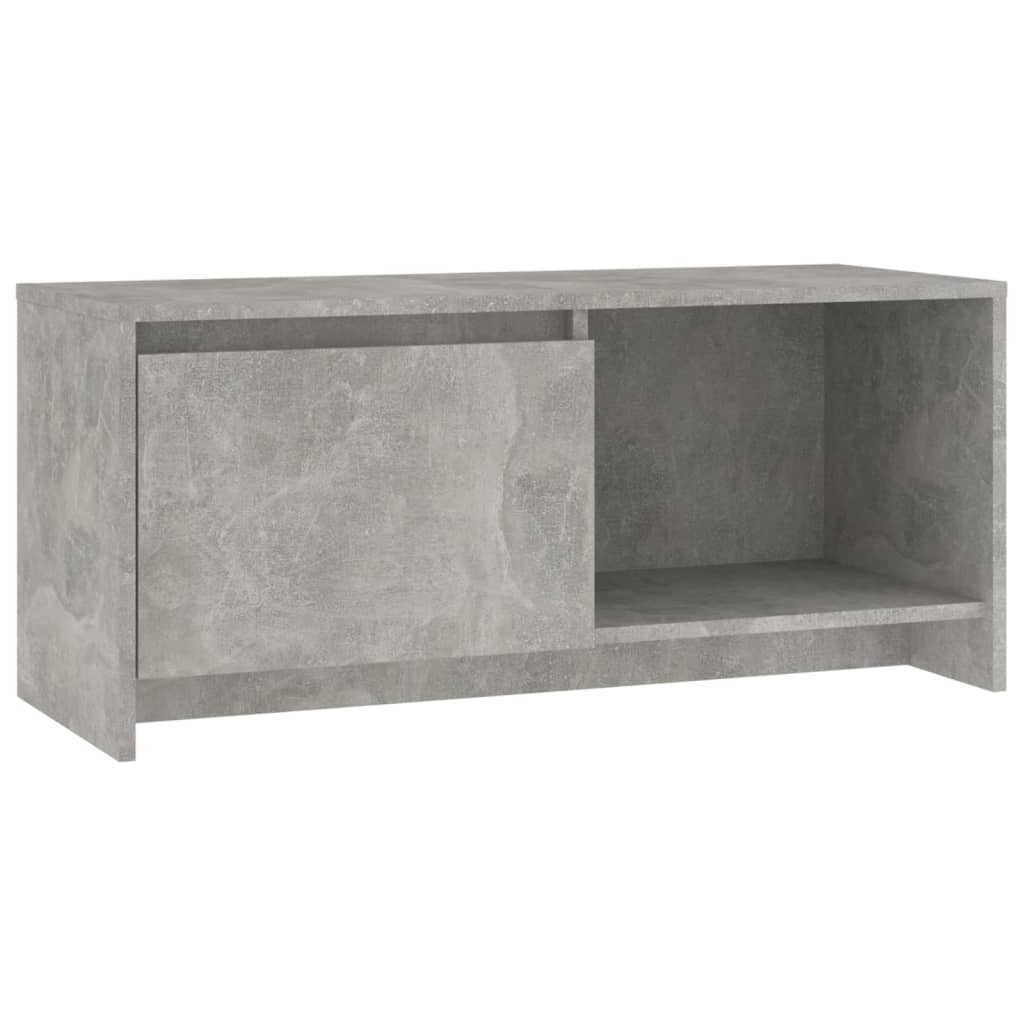 Tv-meubel 90x35x40 cm bewerkt hout eikenkleurig