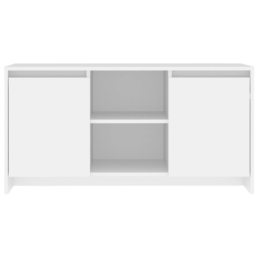 Tv-meubel 102x37,5x52,5 cm bewerkt hout eikenkleurig