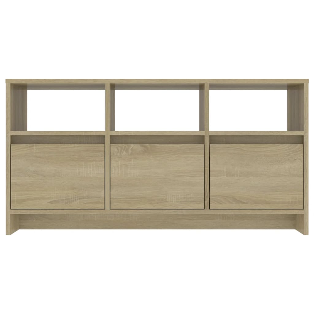 Tv-meubel 102x37,5x52,5 cm bewerkt hout