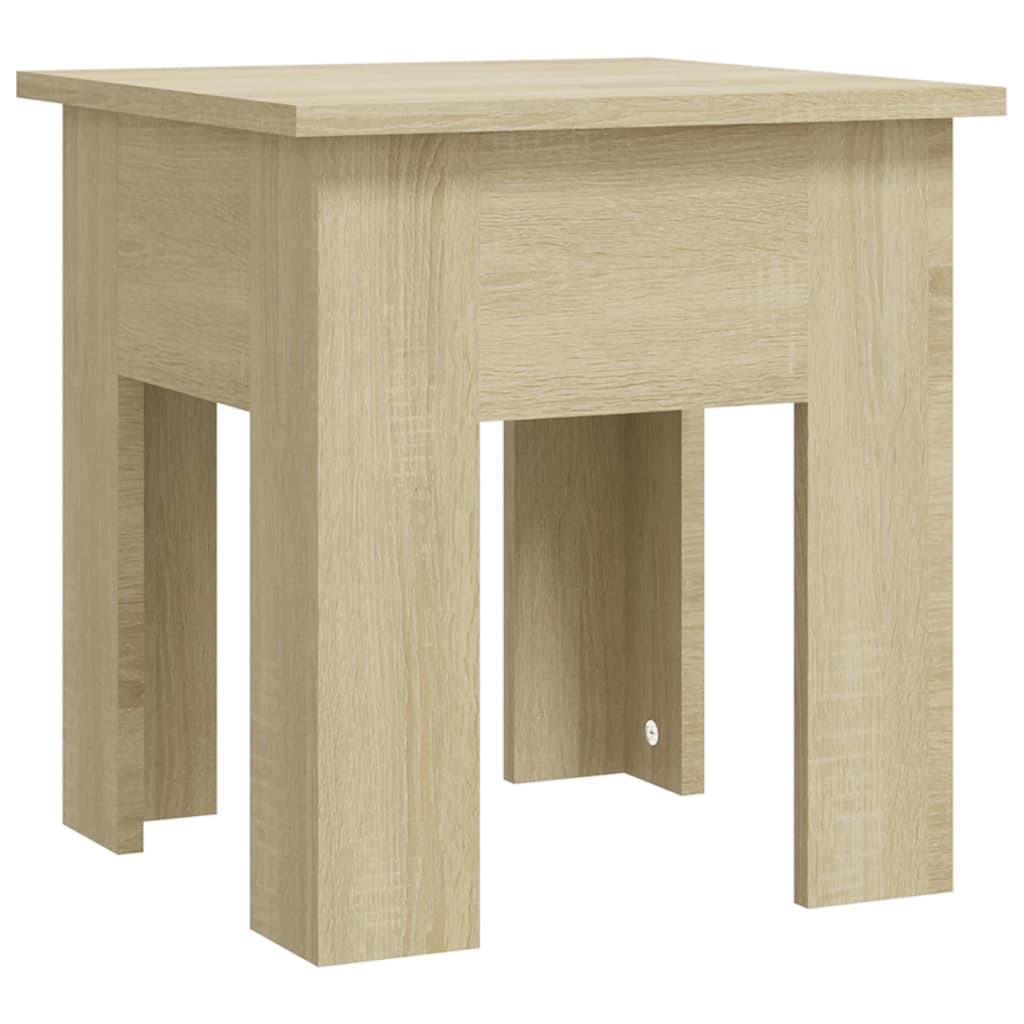 Salontafel 40x40x42 cm bewerkt hout