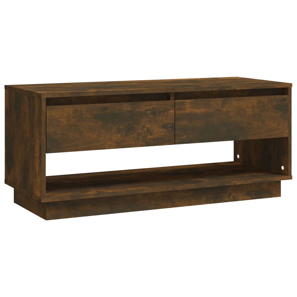 Tv-meubel 102x41x44 cm bewerkt hout