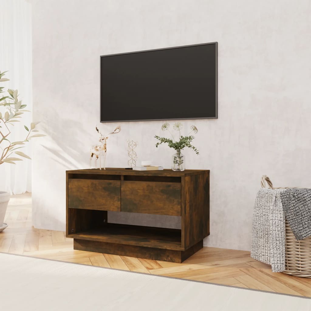 Tv-meubel 70x41x44 cm bewerkt hout