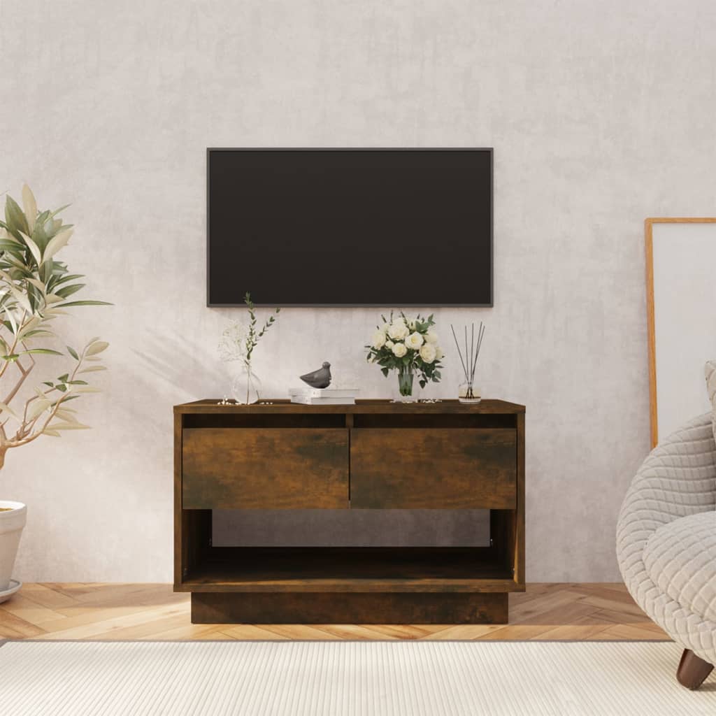 Tv-meubel 70x41x44 cm bewerkt hout