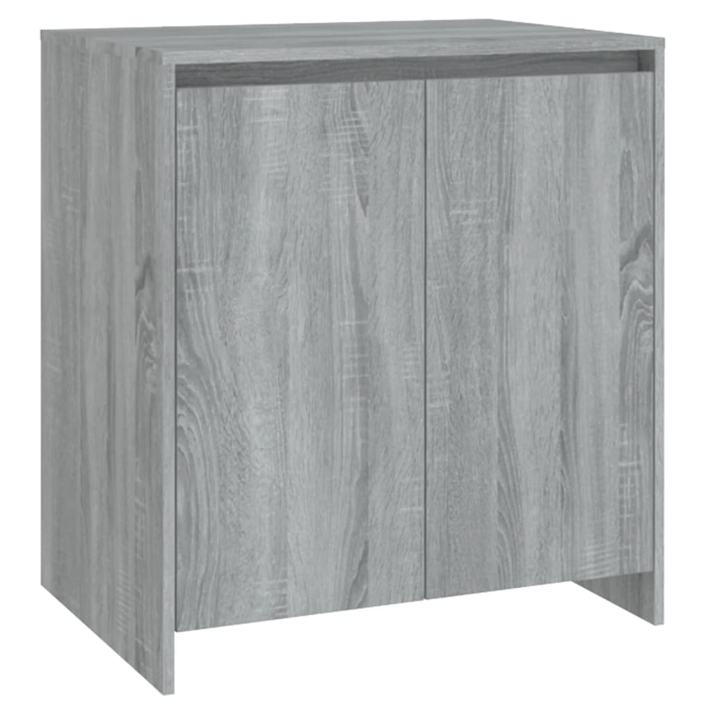 Dressoir 70x41x75 cm bewerkt hout eikenkleurig