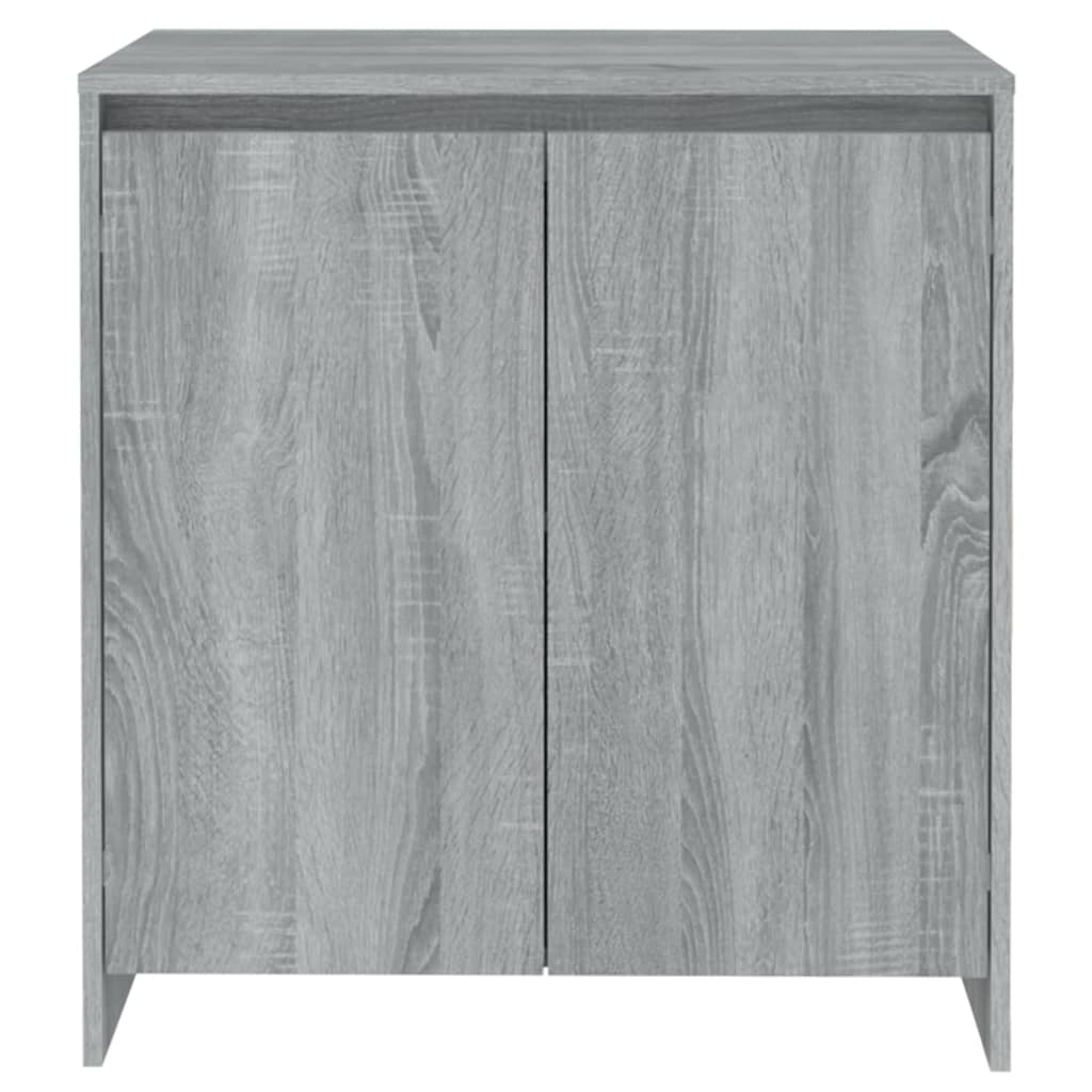 Dressoir 70x41x75 cm bewerkt hout eikenkleurig