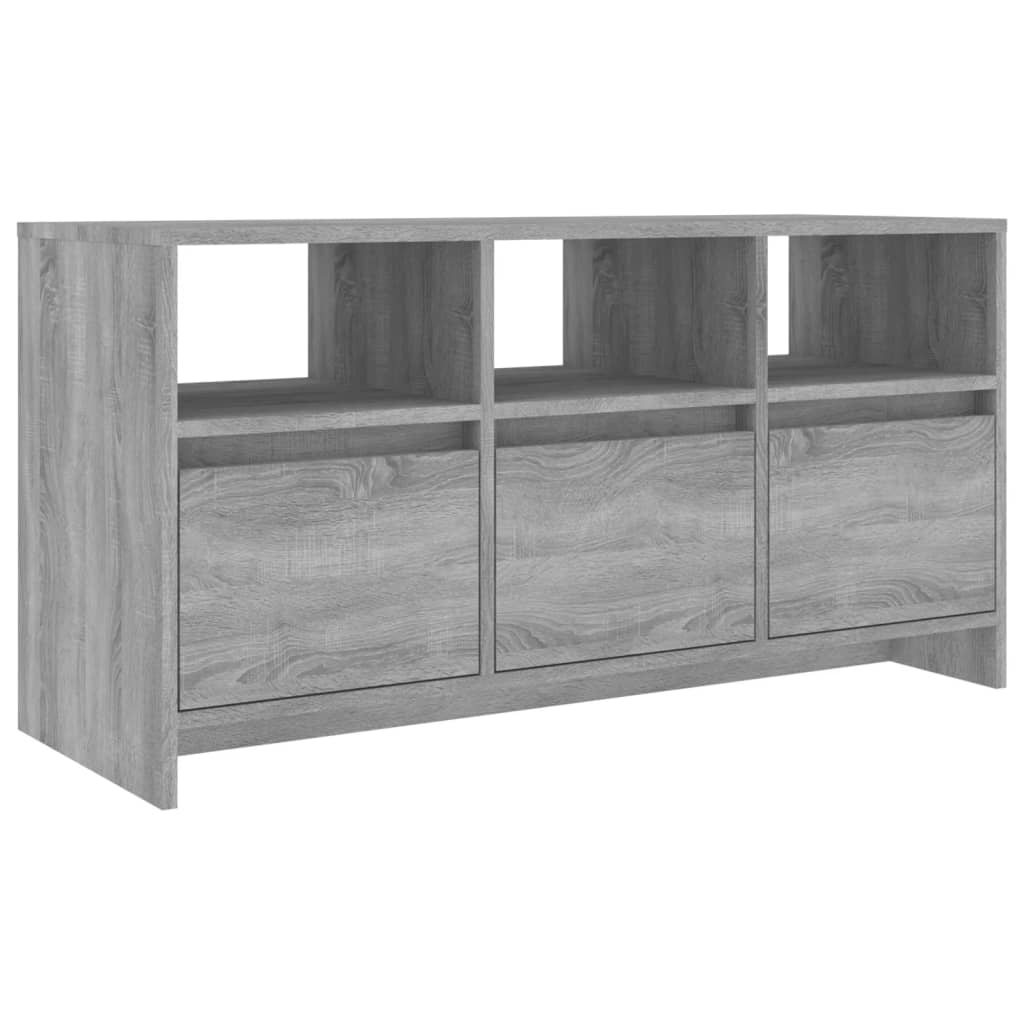 Tv-meubel 102x37,5x52,5 cm bewerkt hout