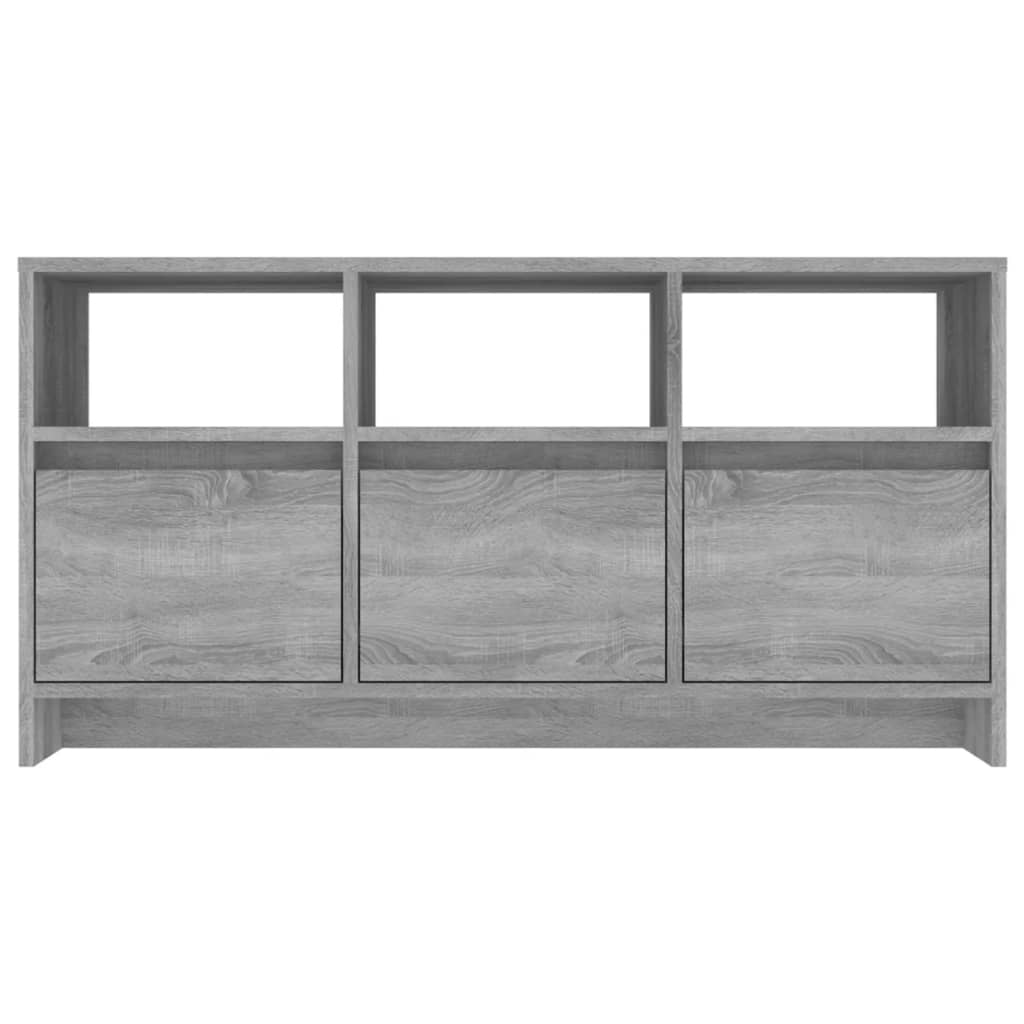 Tv-meubel 102x37,5x52,5 cm bewerkt hout eikenkleurig