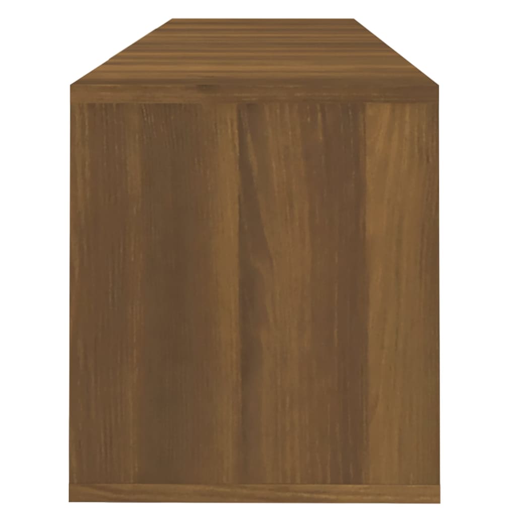 Tv-meubel 120x30x40,5 cm bewerkt hout eikenkleurig