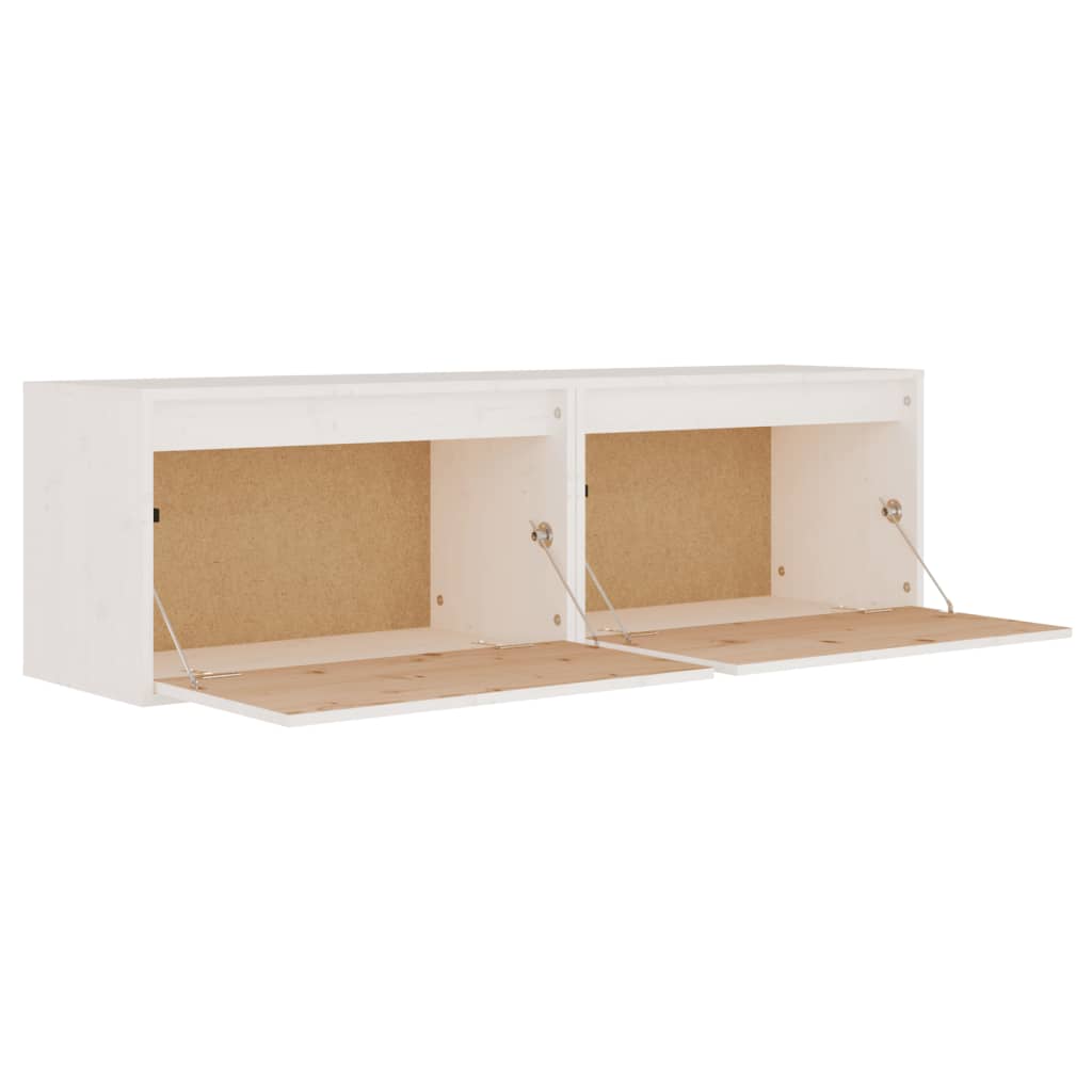 Wandkast 60x30x35 cm massief grenenhout