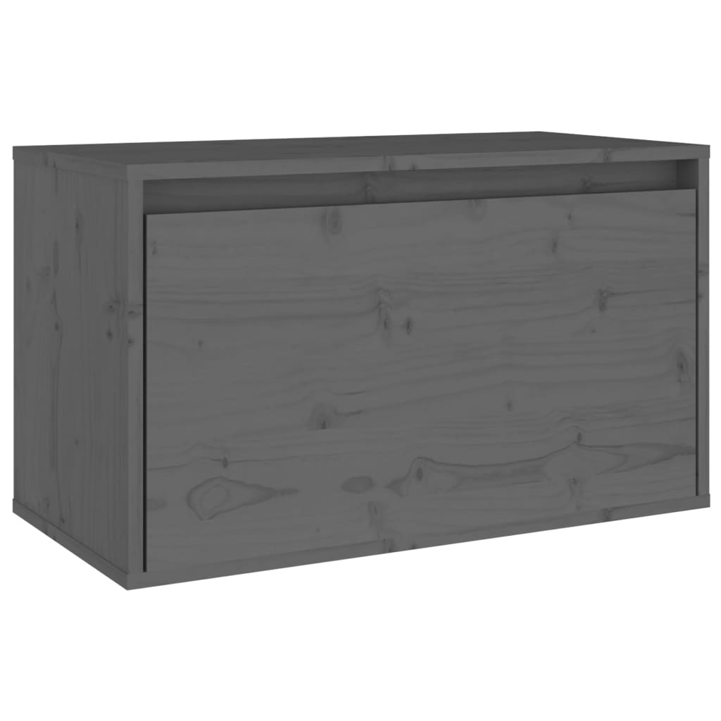 Wandkast 60x30x35 cm massief grenenhout