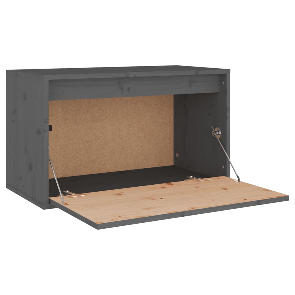 Wandkast 60x30x35 cm massief grenenhout