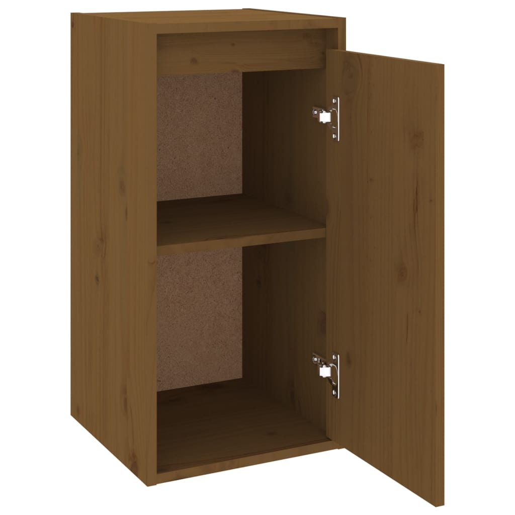 Wandkast 30x30x60 cm massief grenenhout