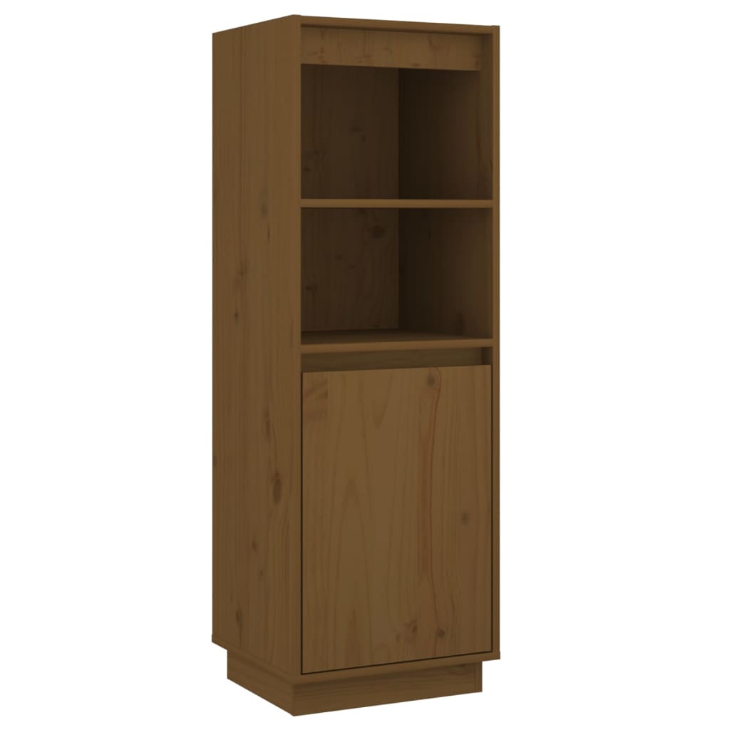 Hoge kast 37x34x110 cm massief grenenhout