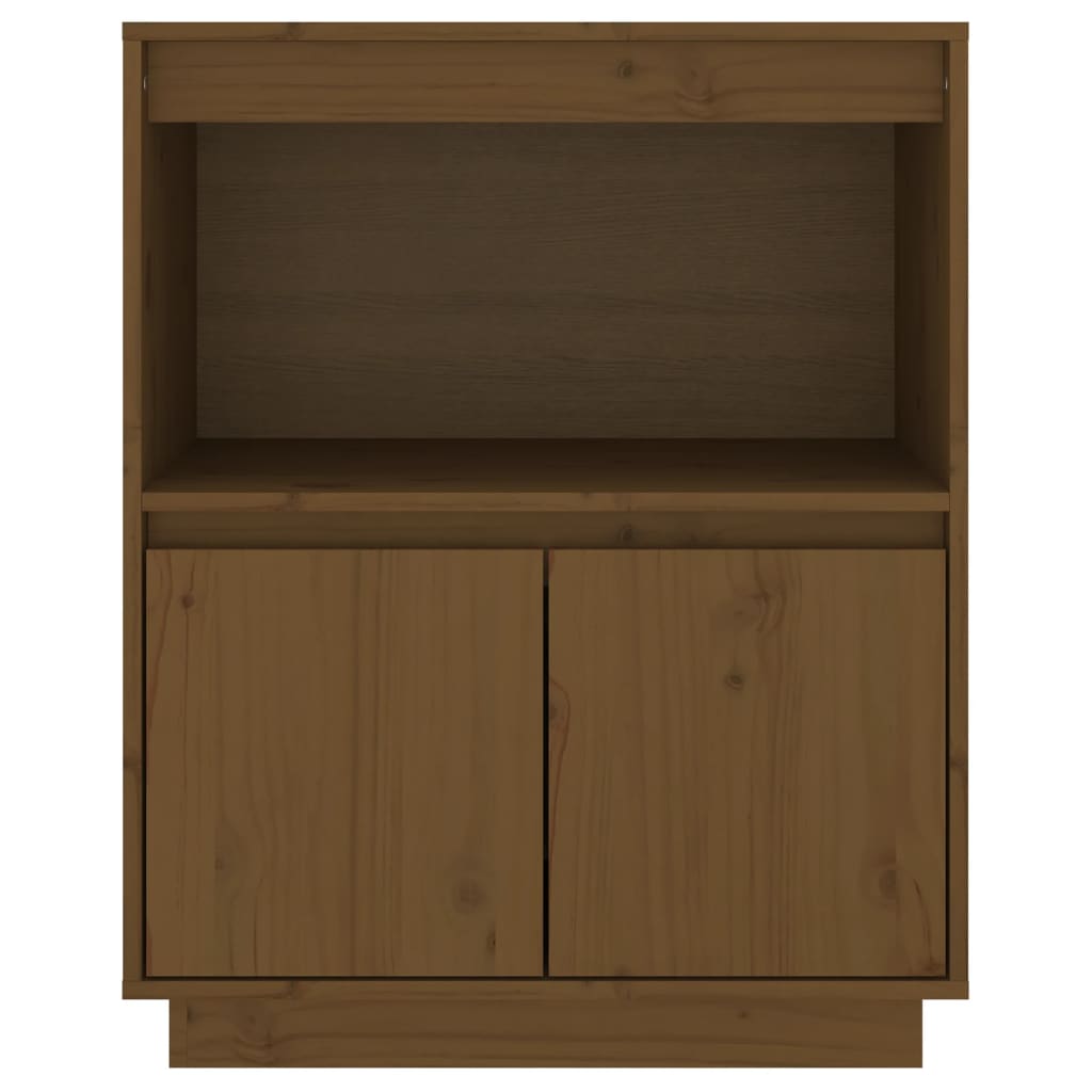 Dressoir 60x34x75 cm massief grenenhout