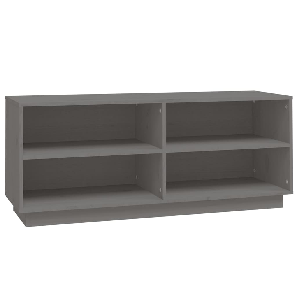 Schoenenkast 110x34x45 cm massief grenenhout