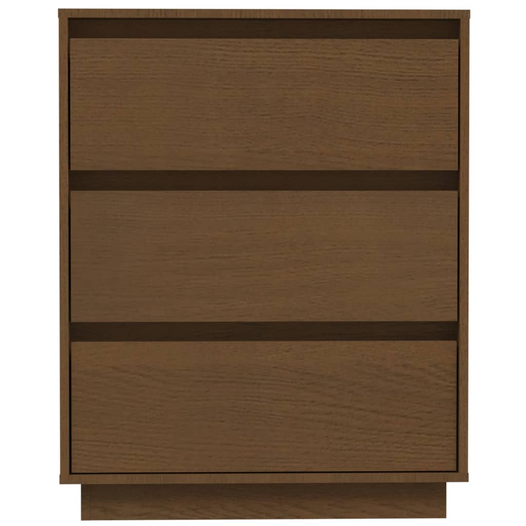 Dressoir 60x34x75 cm massief grenenhout