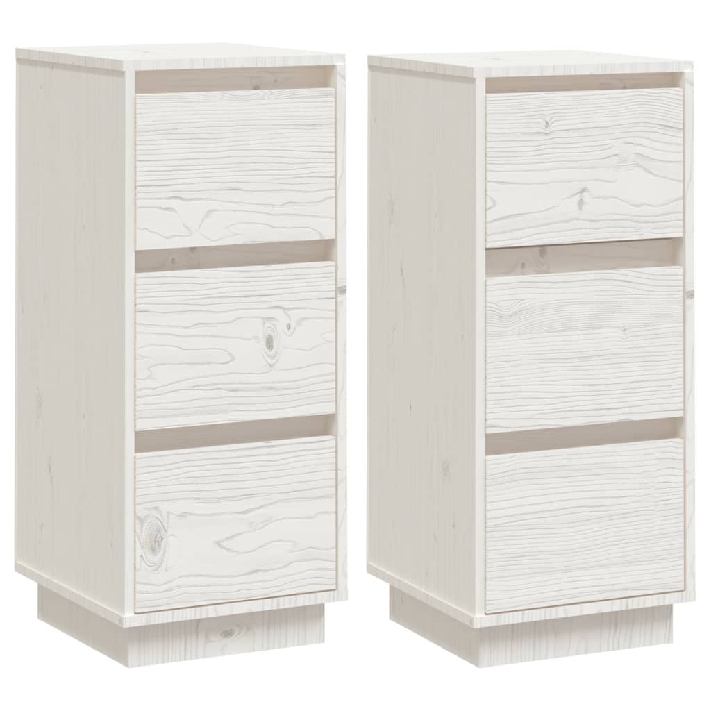 Dressoir 32x34x75 cm massief grenenhout