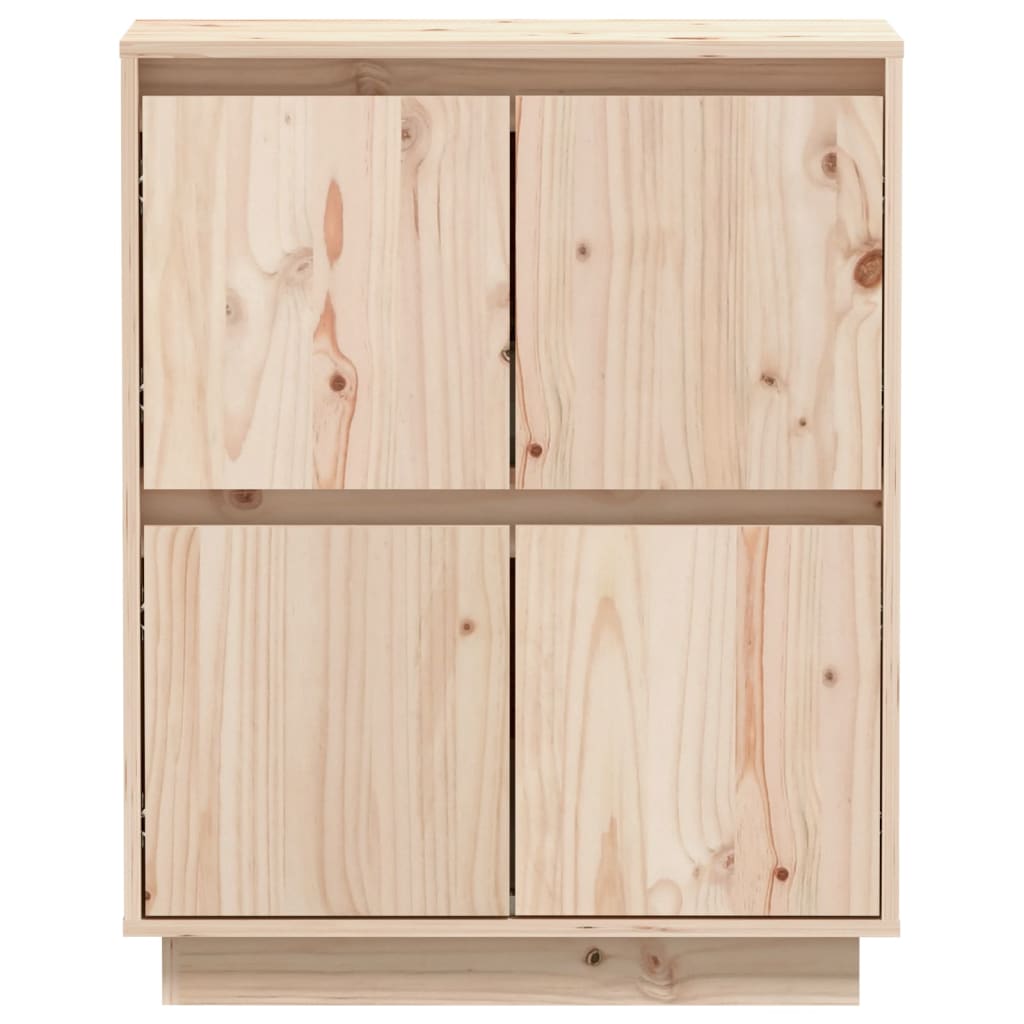 Dressoir 60x34x75 cm massief grenenhout