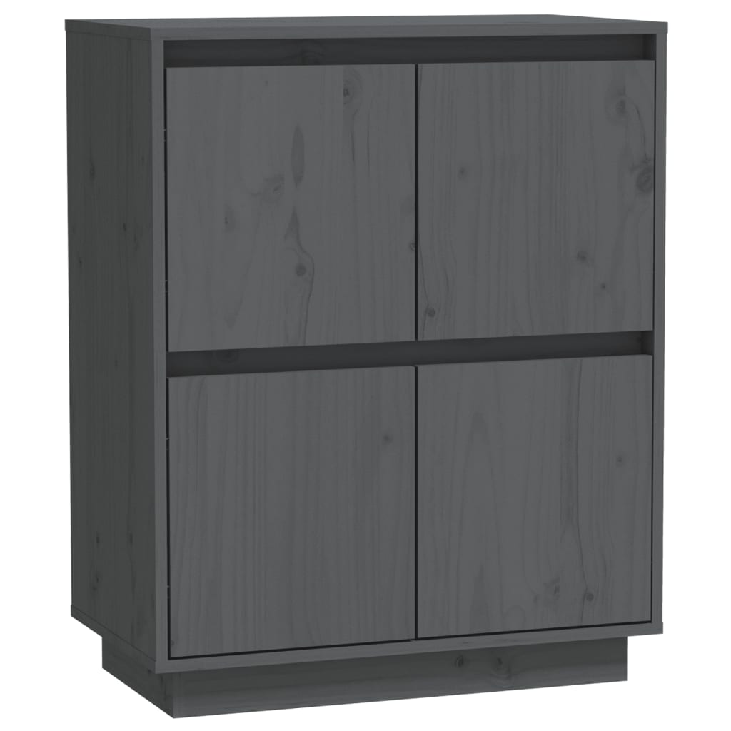 Dressoir 60x34x75 cm massief grenenhout