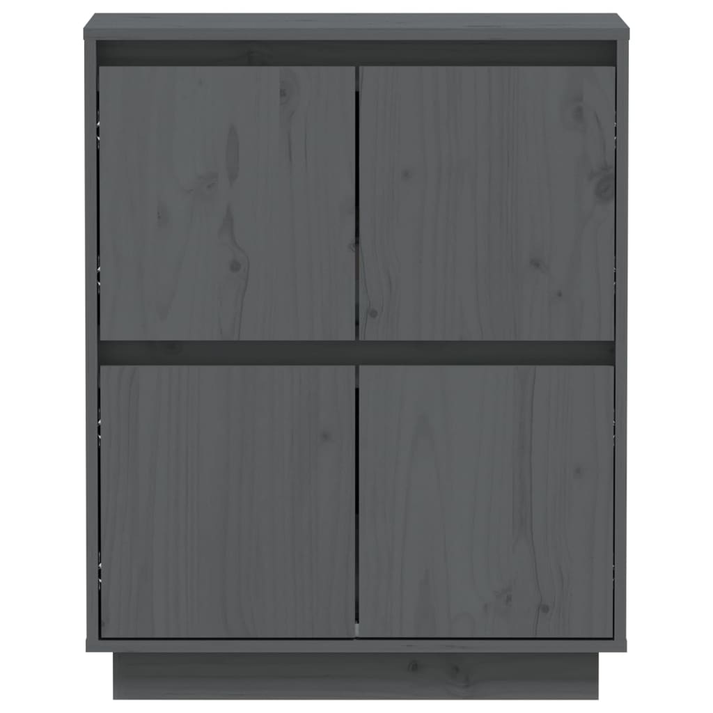 Dressoir 60x34x75 cm massief grenenhout