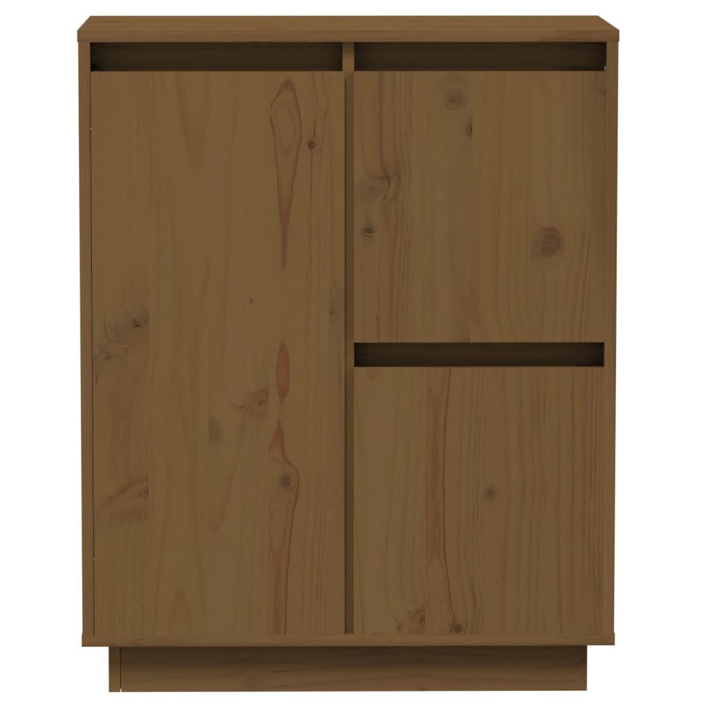 Dressoir 60x34x75 cm massief grenenhout