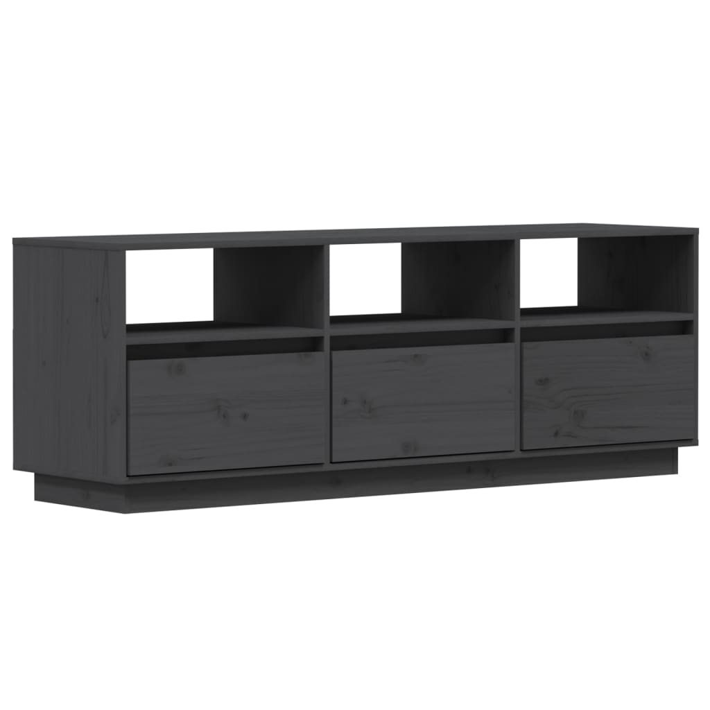 Tv-meubel 140x37x50 cm massief grenenhout