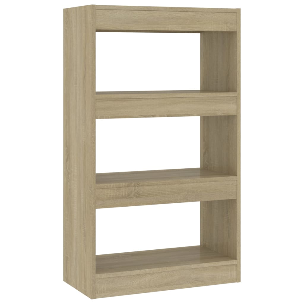 Boekenkast/kamerscherm 60x30x103 cm bewerkt hout