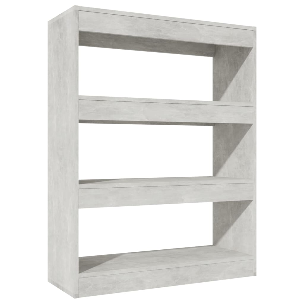 Boekenkast/kamerscherm 80x30x103 cm bewerkt hout