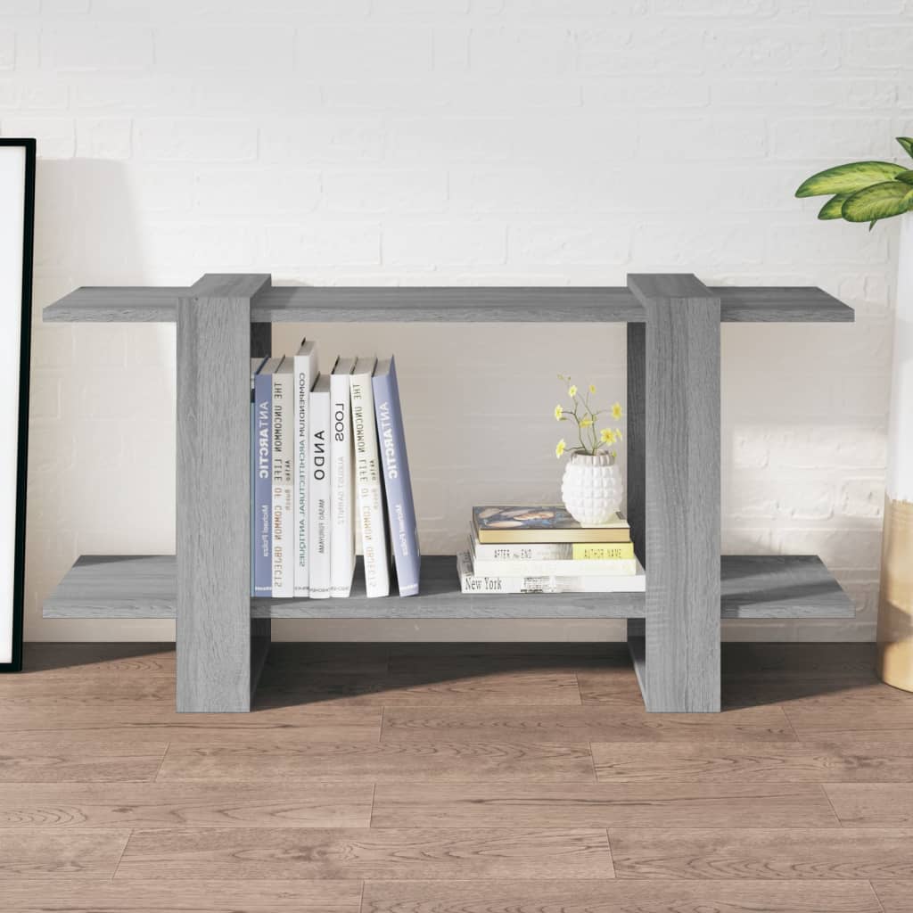 Boekenkast 100x30x51 cm bewerkt hout