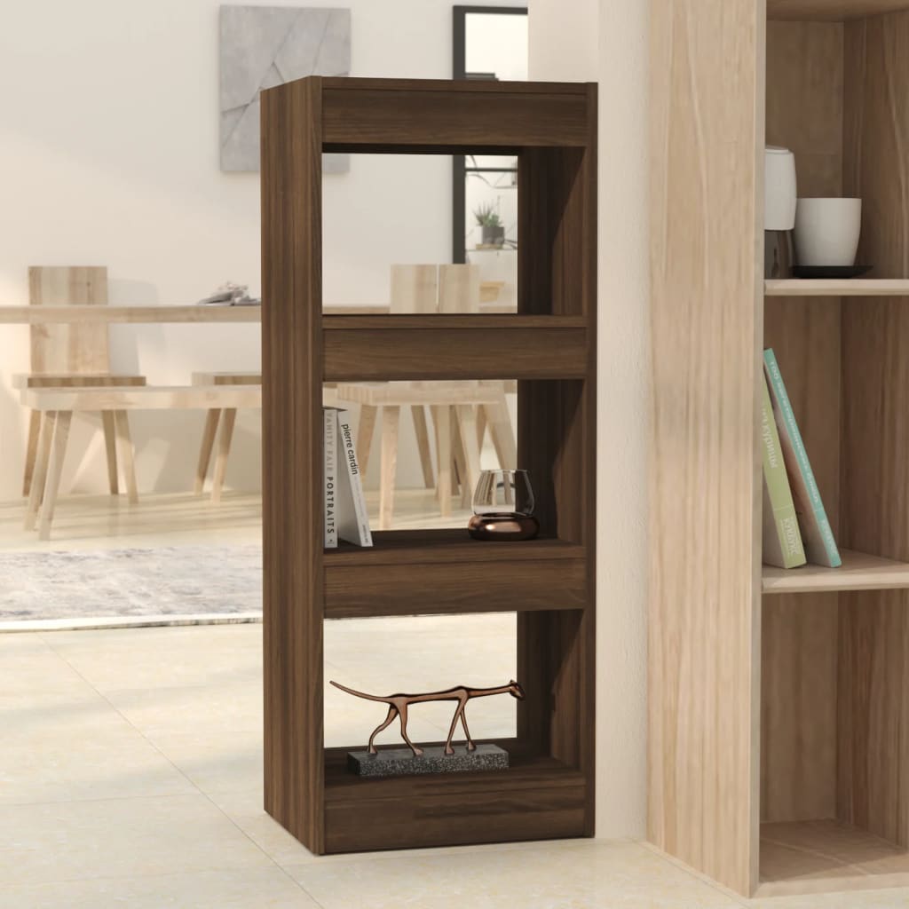 Boekenkast/kamerscherm 40x30x103 cm bewerkt hout