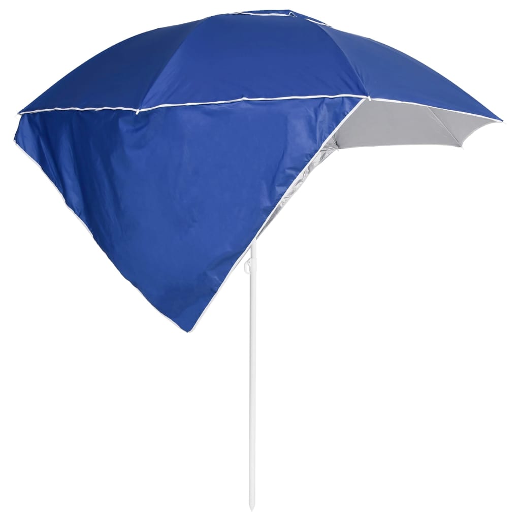 Strandparasol met zijwanden 215 cm