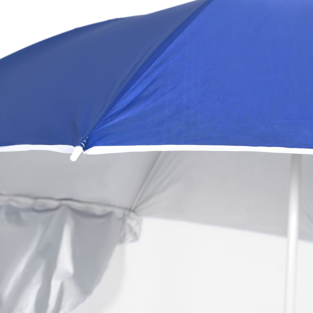 Strandparasol met zijwanden 215 cm