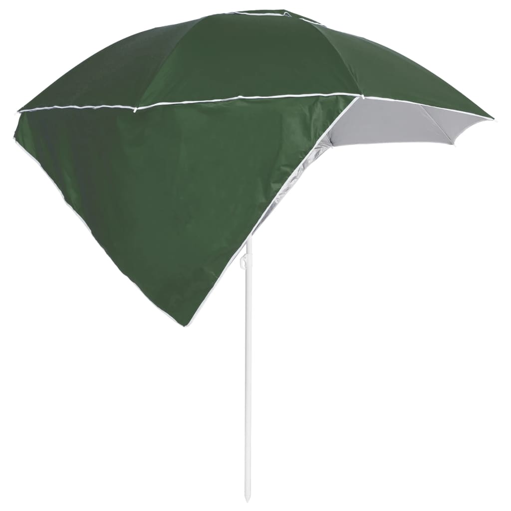 Strandparasol met zijwanden 215 cm