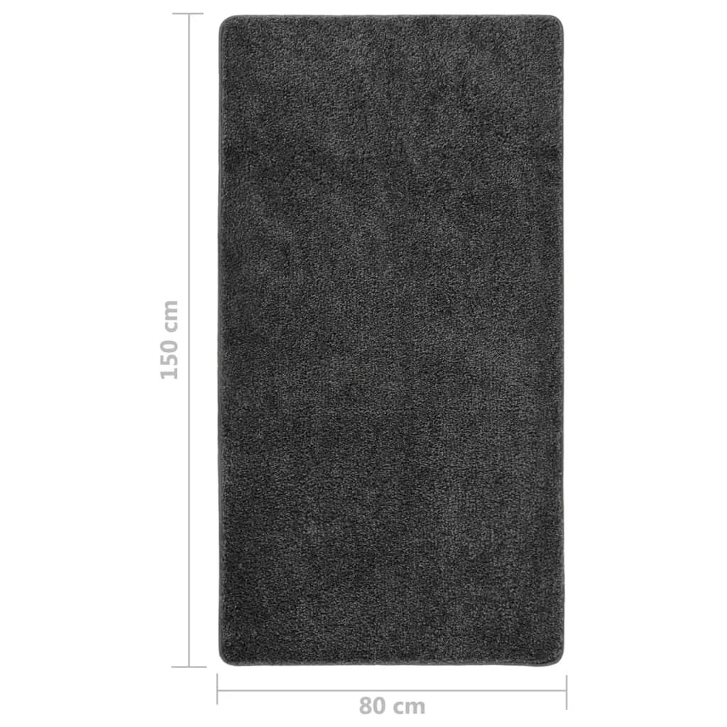 Vloerkleed shaggy anti-slip 160x230 cm