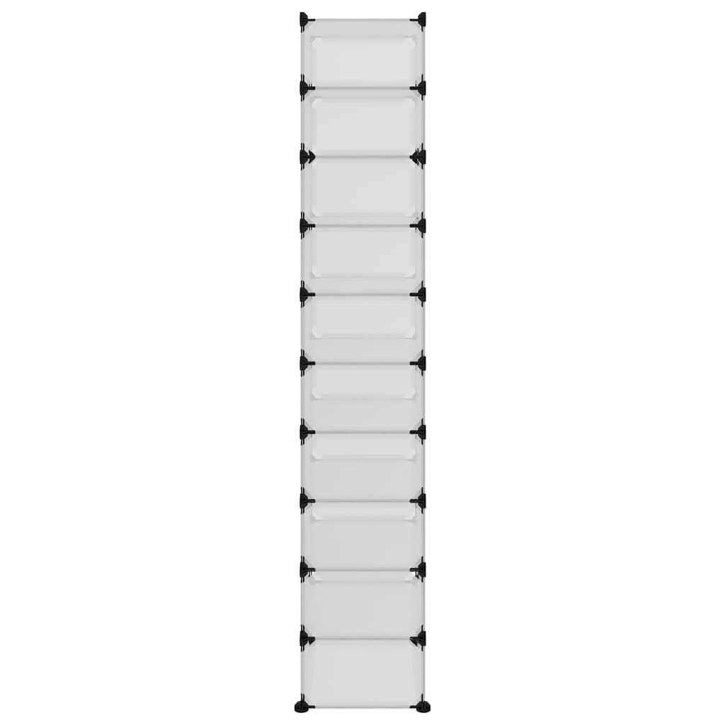 Schoenenrek 94x37x125 cm polypropeen