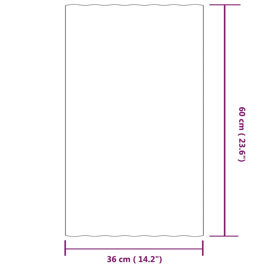 Dakpanelen 36 st 80x36 cm gepoedercoat staal