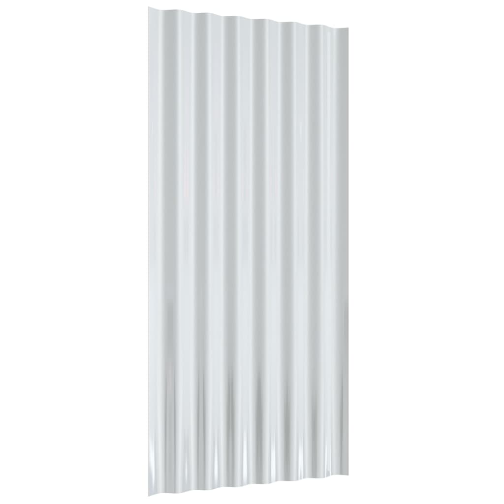 Dakpanelen 36 st 80x36 cm gepoedercoat staal