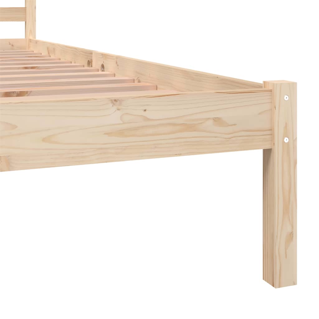 Bedframe massief grenenhout 150x200 cm