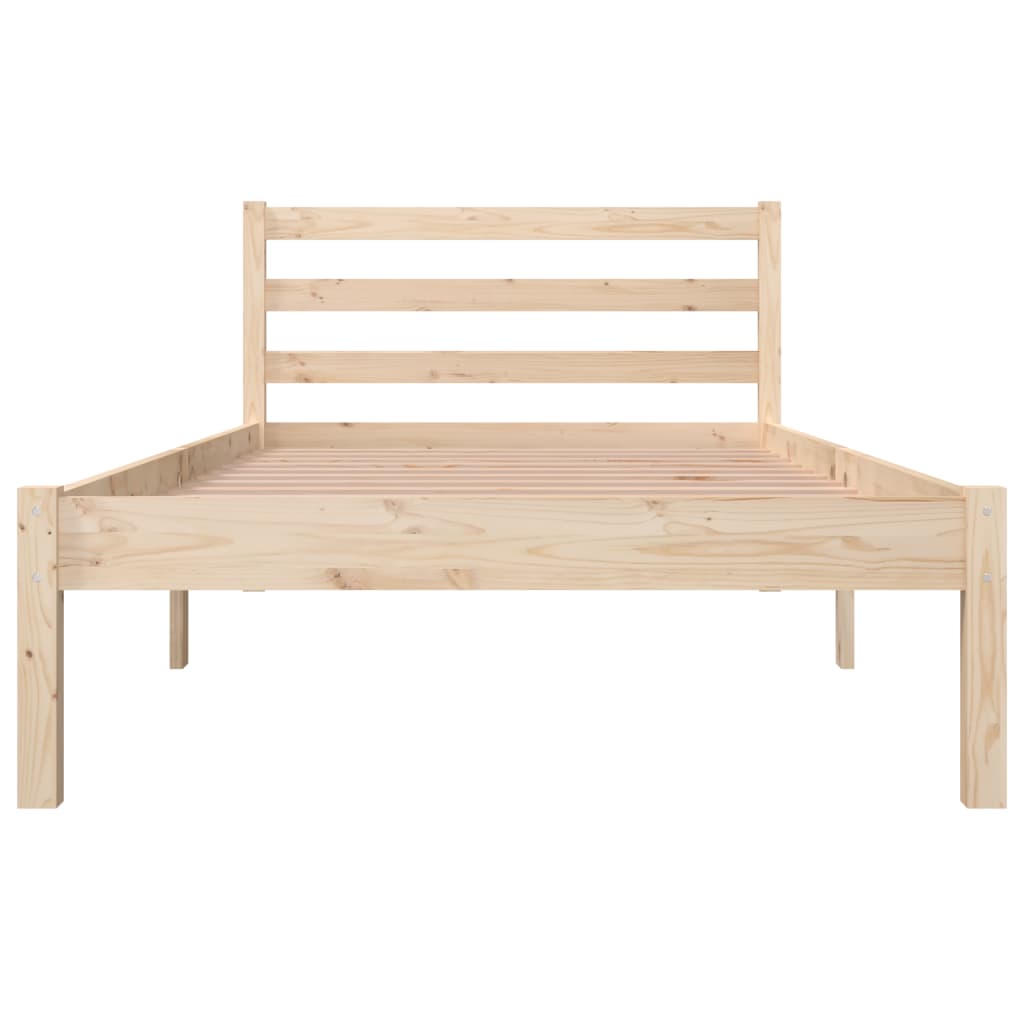 Bedframe massief grenenhout 150x200 cm