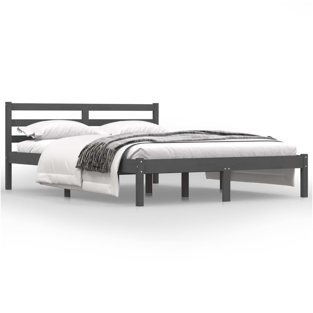 Bedframe massief grenenhout 150x200 cm