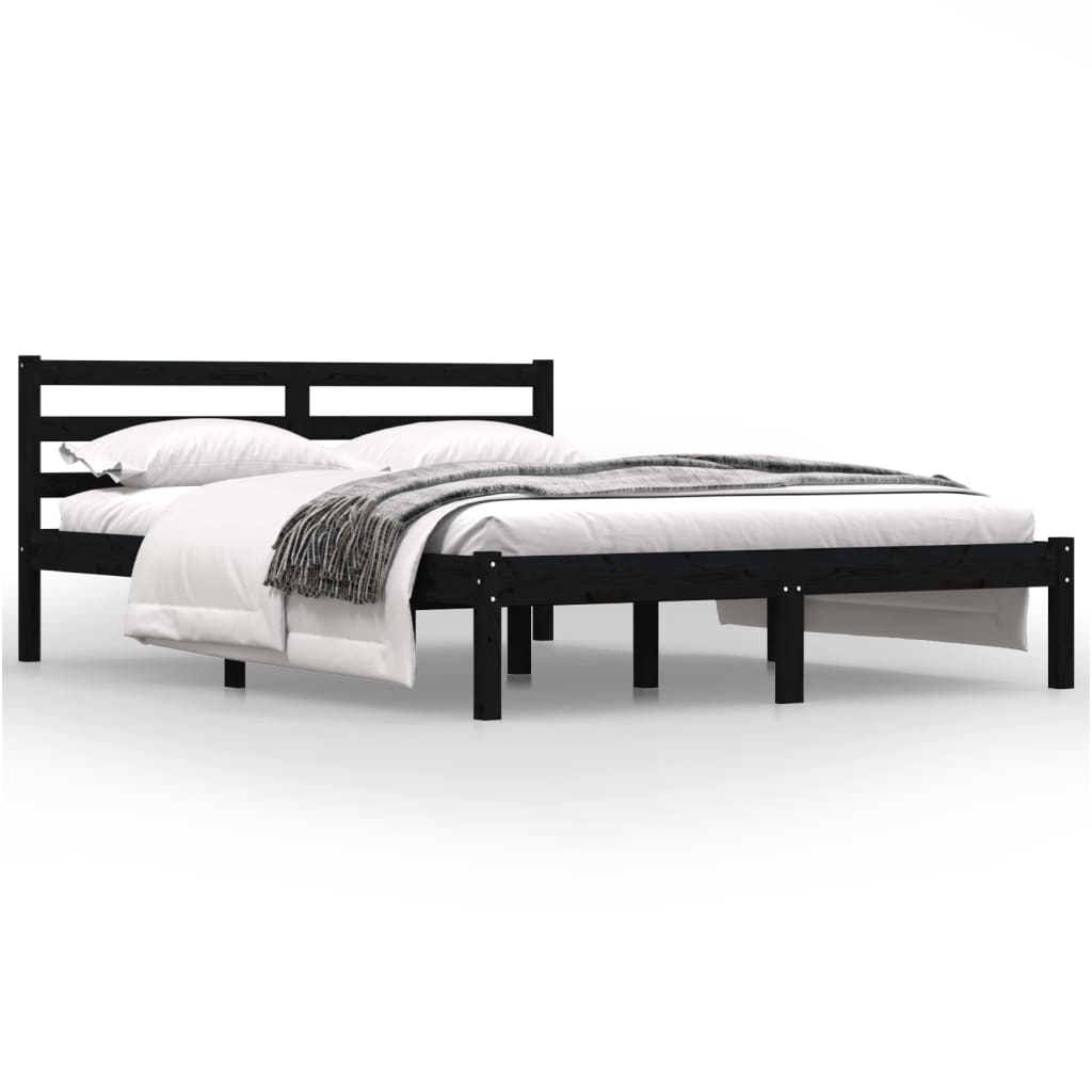 Bedframe massief grenenhout 150x200 cm