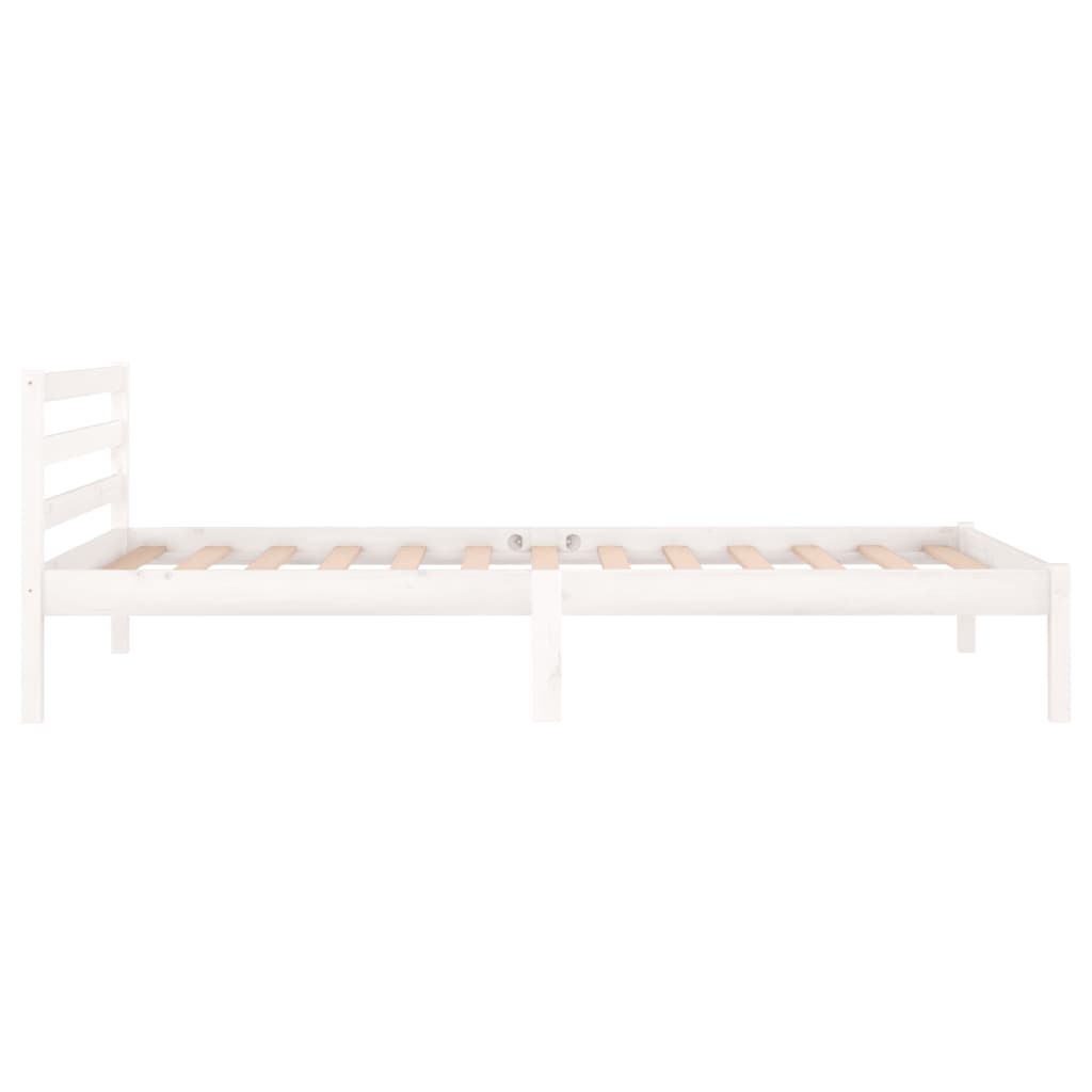 Bedframe massief grenenhout 200x200 cm