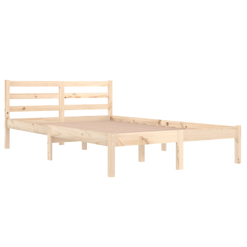 Bedframe massief grenenhout 200x200 cm