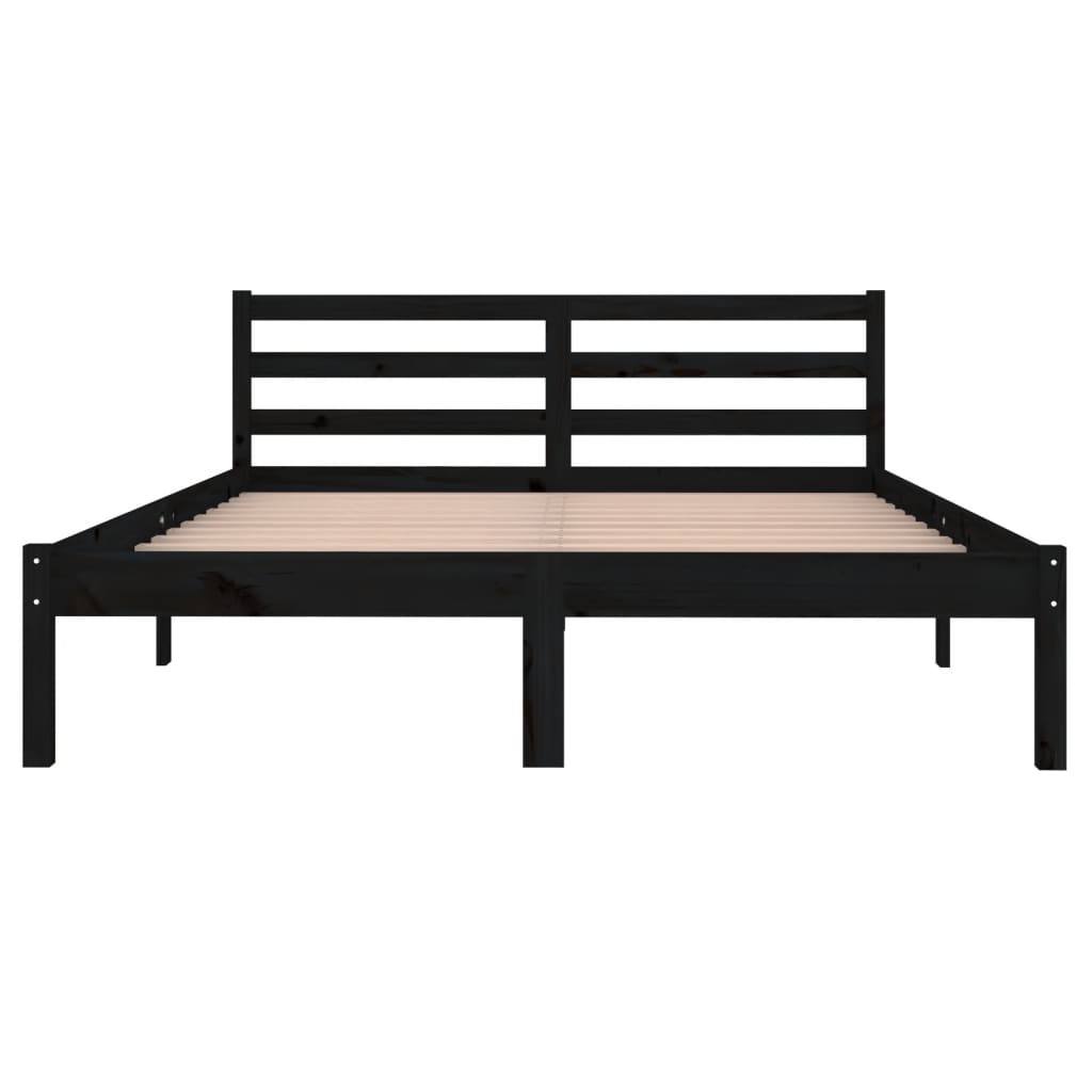 Bedframe massief grenenhout 200x200 cm