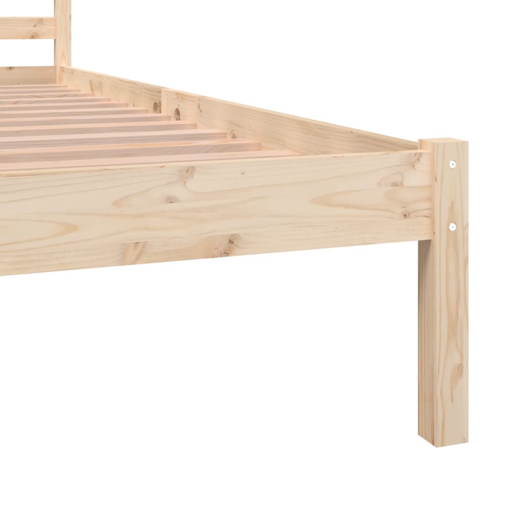 Bedframe massief grenenhout 150x200 cm