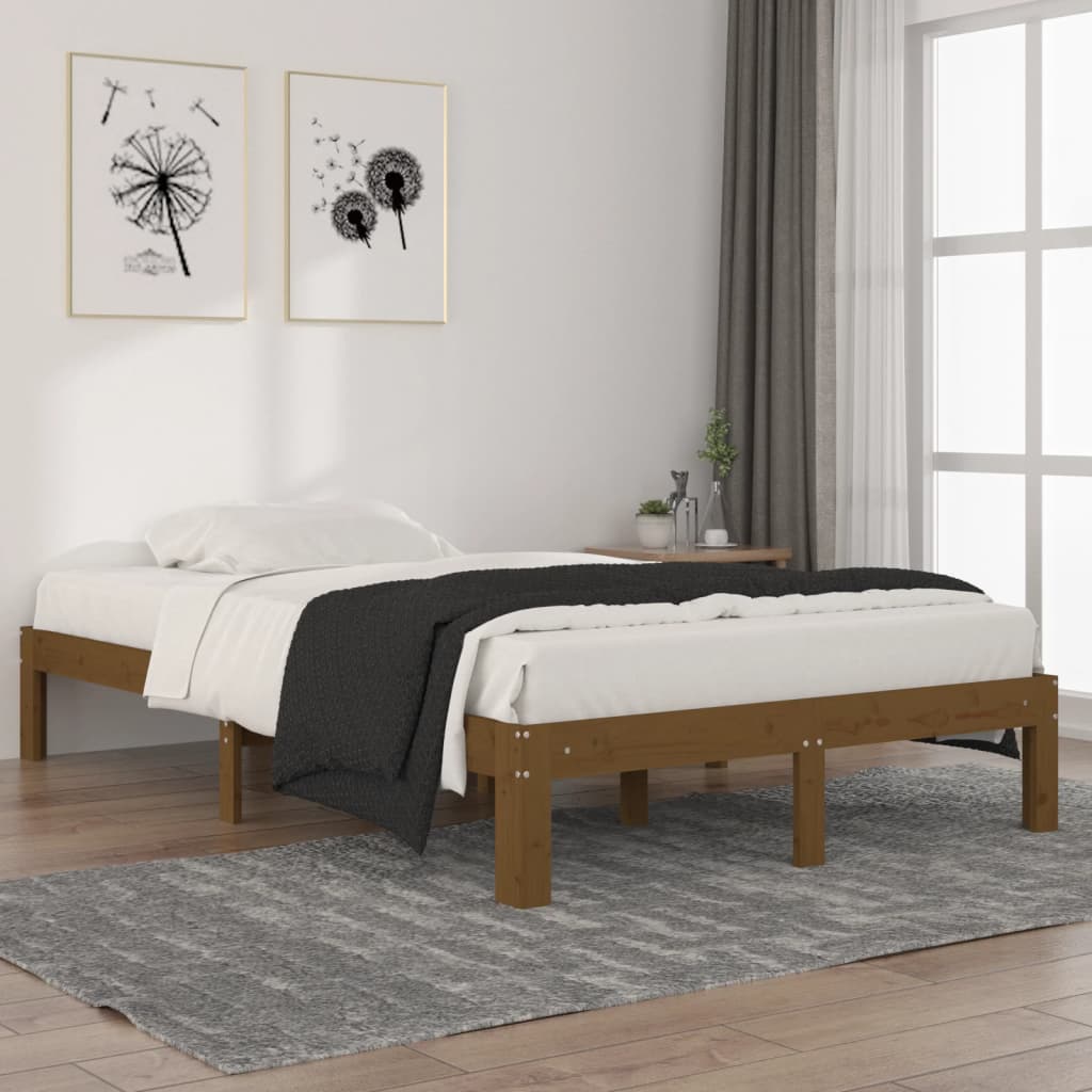 Bedframe massief grenenhout 120x200 cm