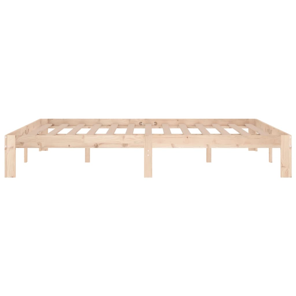 Bedframe massief hout 135x190 cm