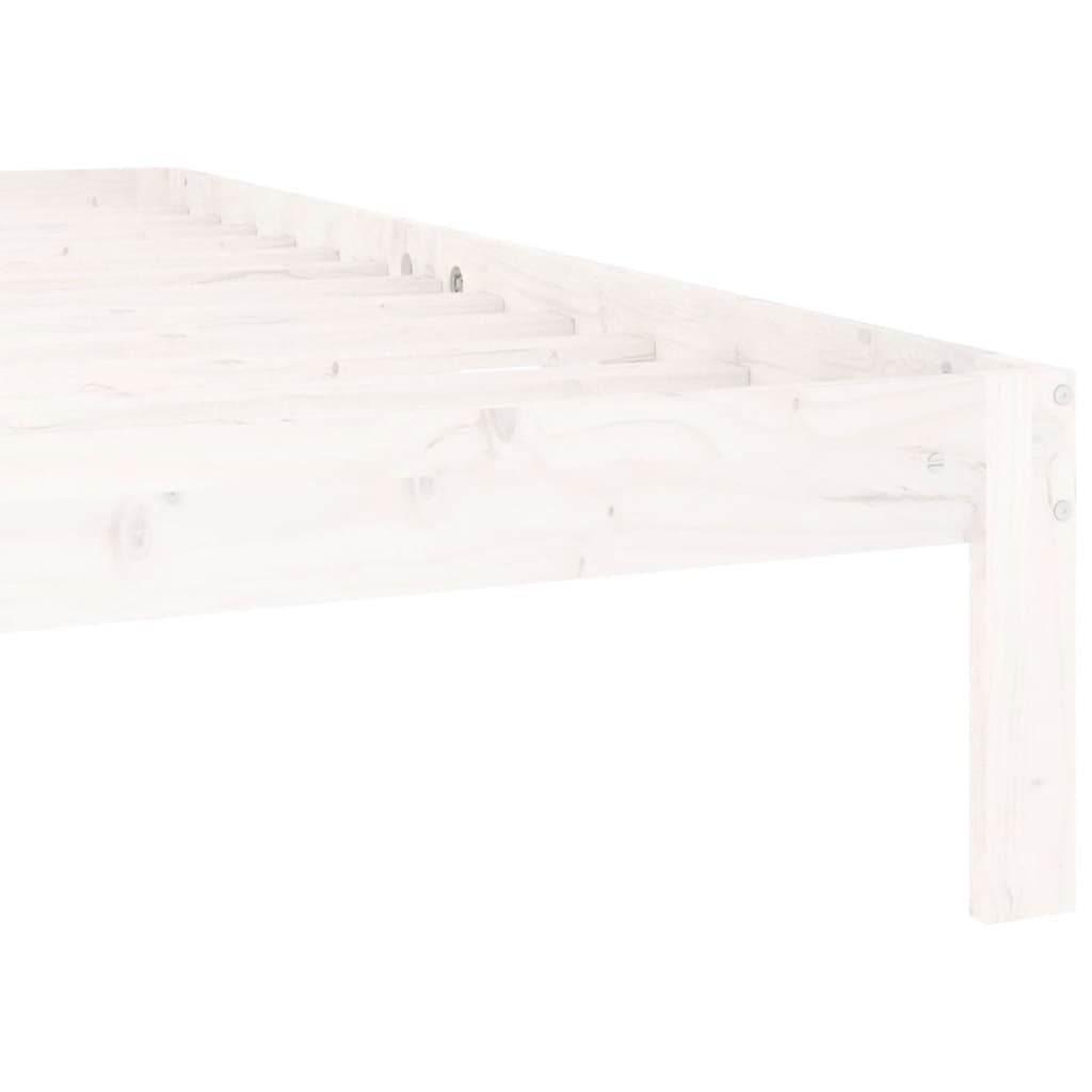 Bedframe massief grenenhout 200x200 cm