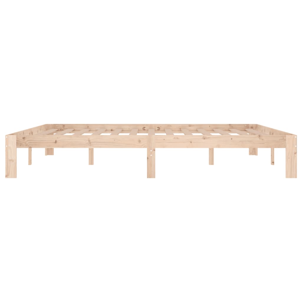 Bedframe massief hout 135x190 cm